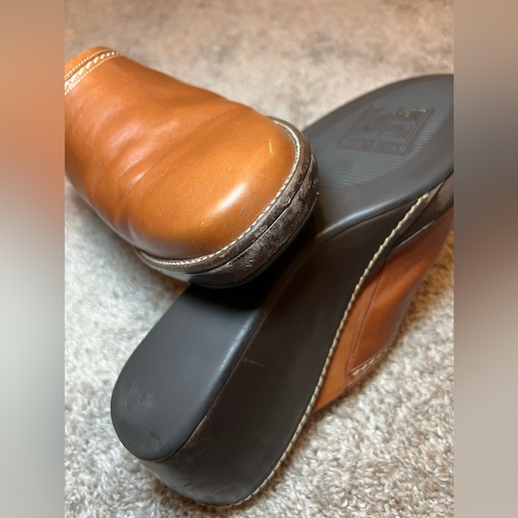 Women’s Cole Hann Brown Clogs Mules 10 comforting comfy‎ casual slip-ons - Picture 6 of 16